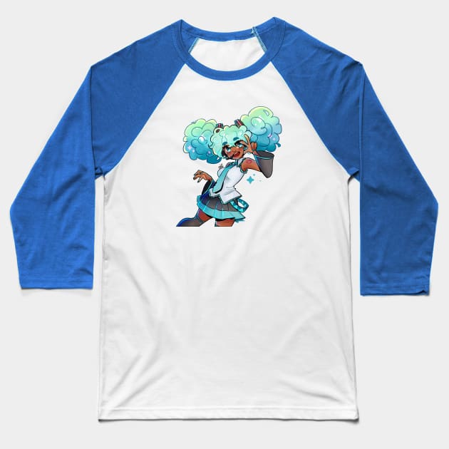 miku Baseball T-Shirt by pianta